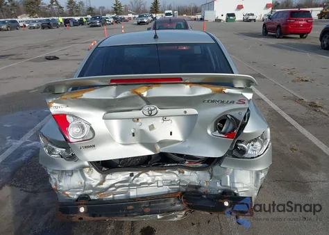 2003 Toyota Corolla S z USA, uszkodzony, nr VIN 1NXBR32E23Z082234